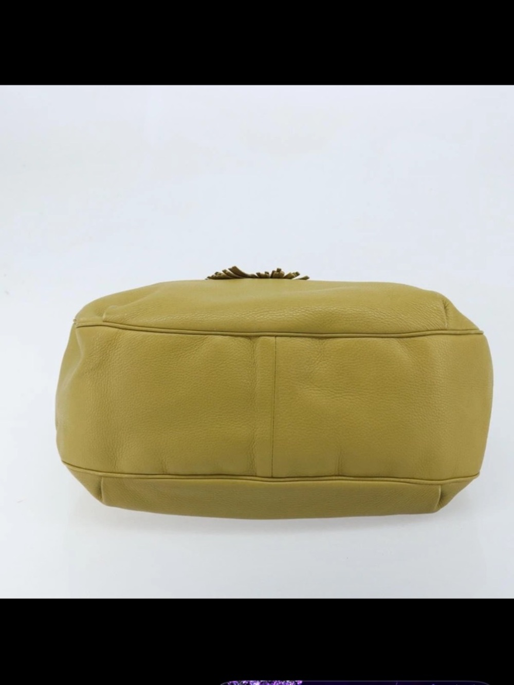 Gucci horsebit Emily Leather Bag in Olive Green with Chain Detail - Picture 5 of 13